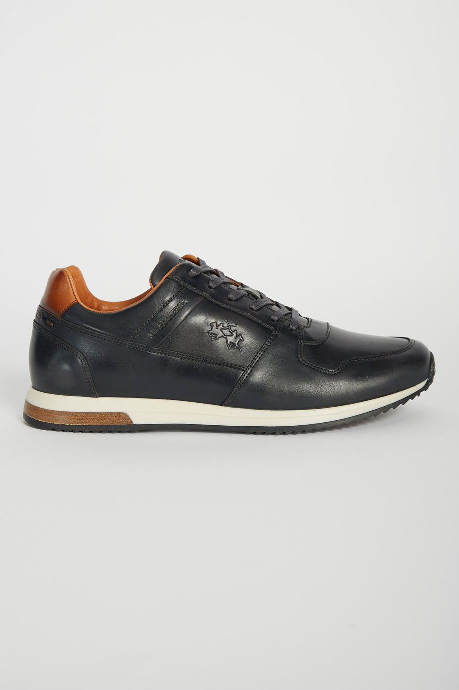 Leather trainers - Sneakers | La Martina - Official Online Shop