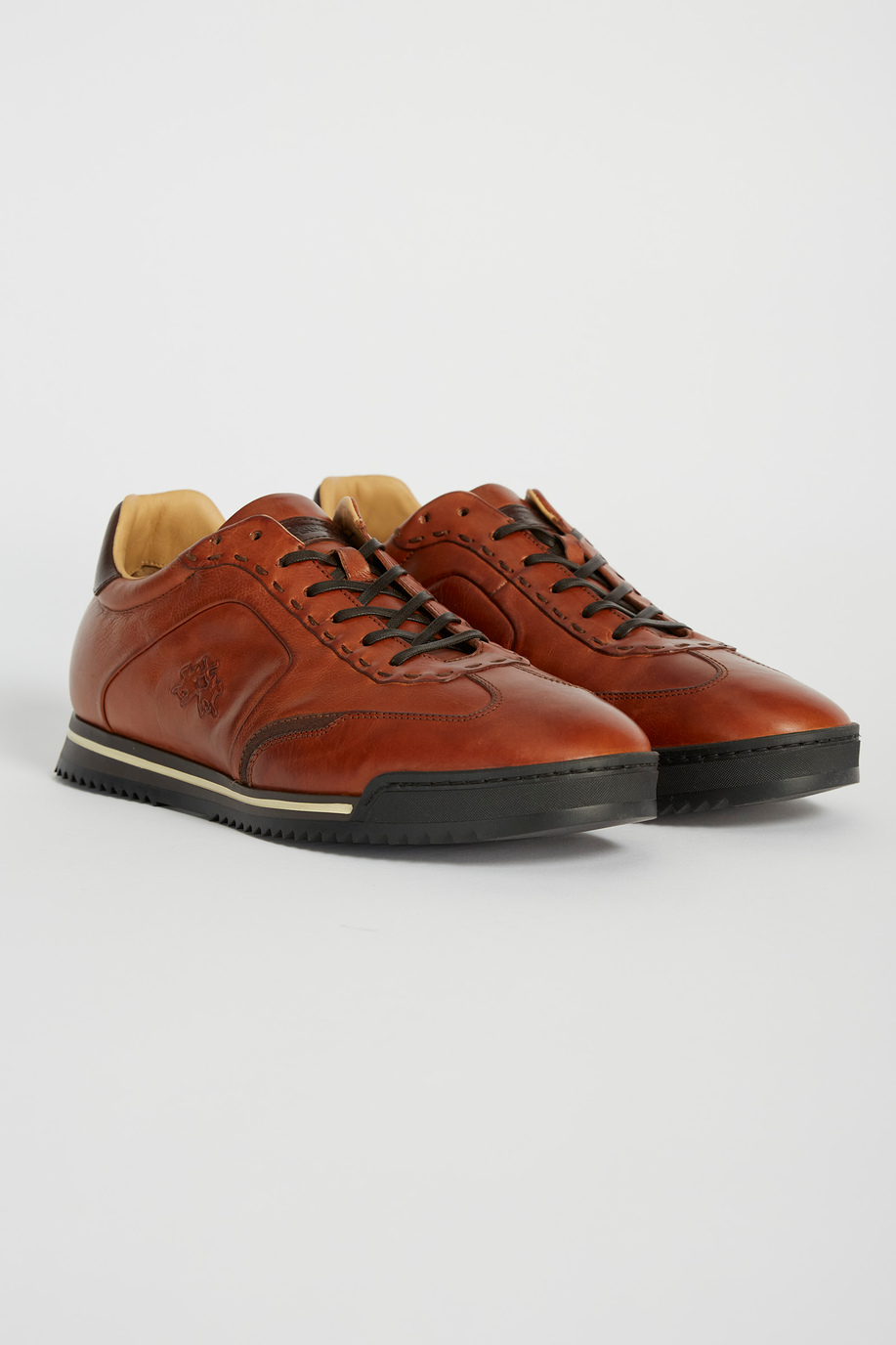Heritage leather trainers - BP + BR + CC (all seasons - never on sale) | La Martina - Official Online Shop