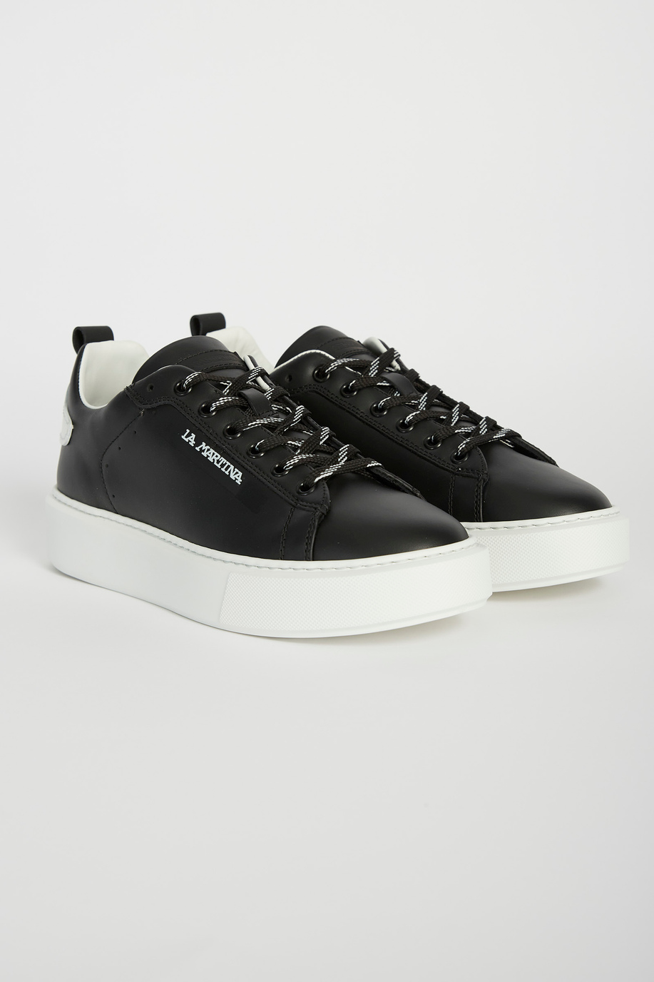 Women's leather trainers - Sneakers | La Martina - Official Online Shop