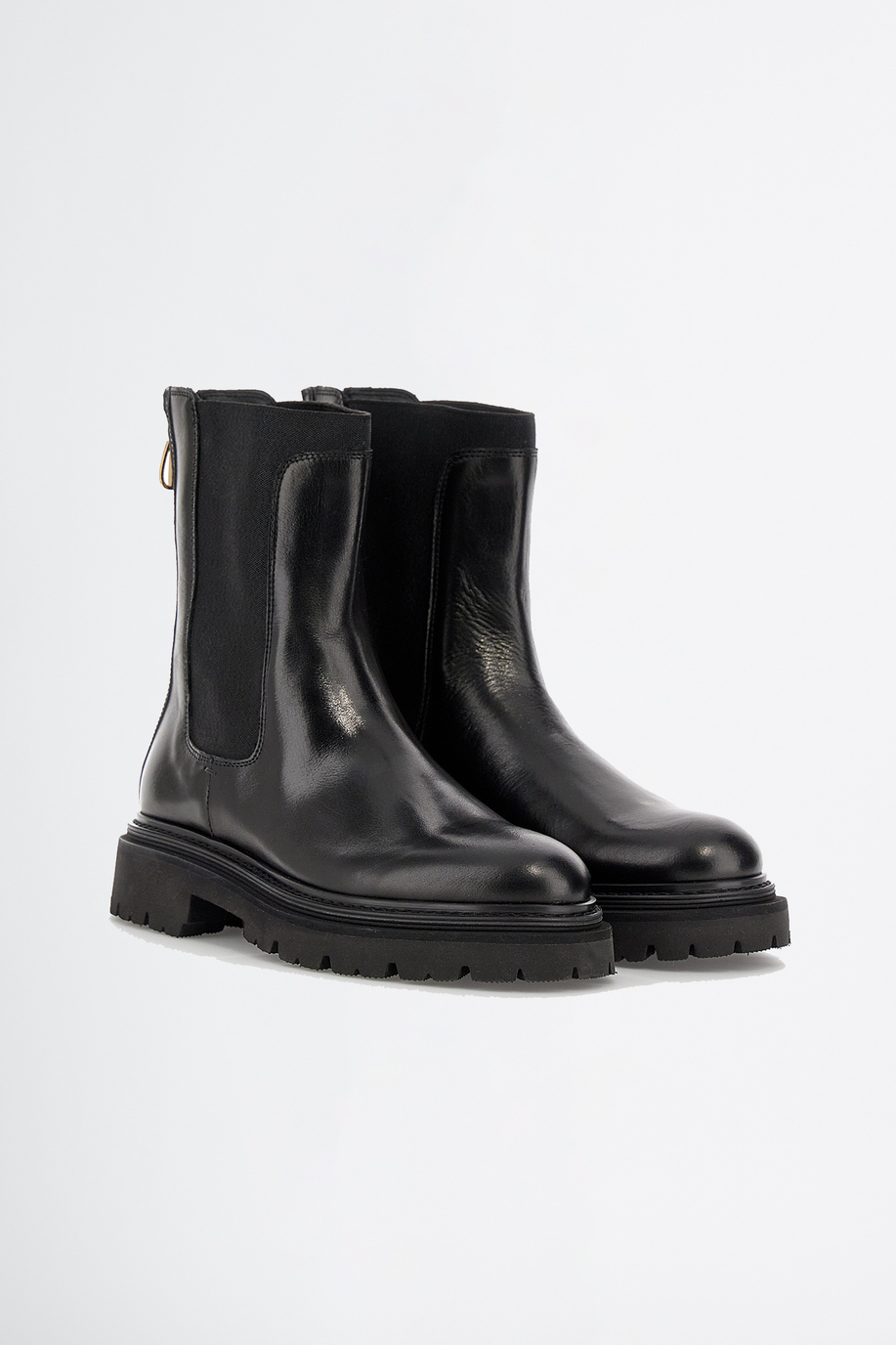 High city boot in leather - Accessories Woman | La Martina - Official Online Shop