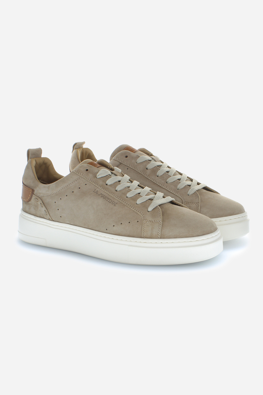 Leder-Sneaker - Schuhe | La Martina - Official Online Shop