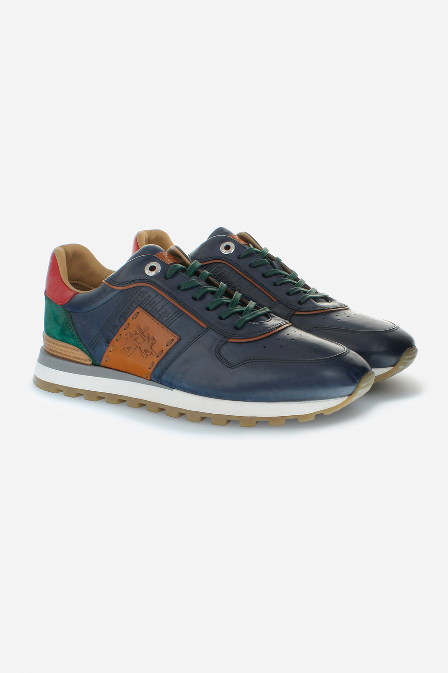 Leather trainers - Shoes and Accessories | La Martina - Official Online Shop