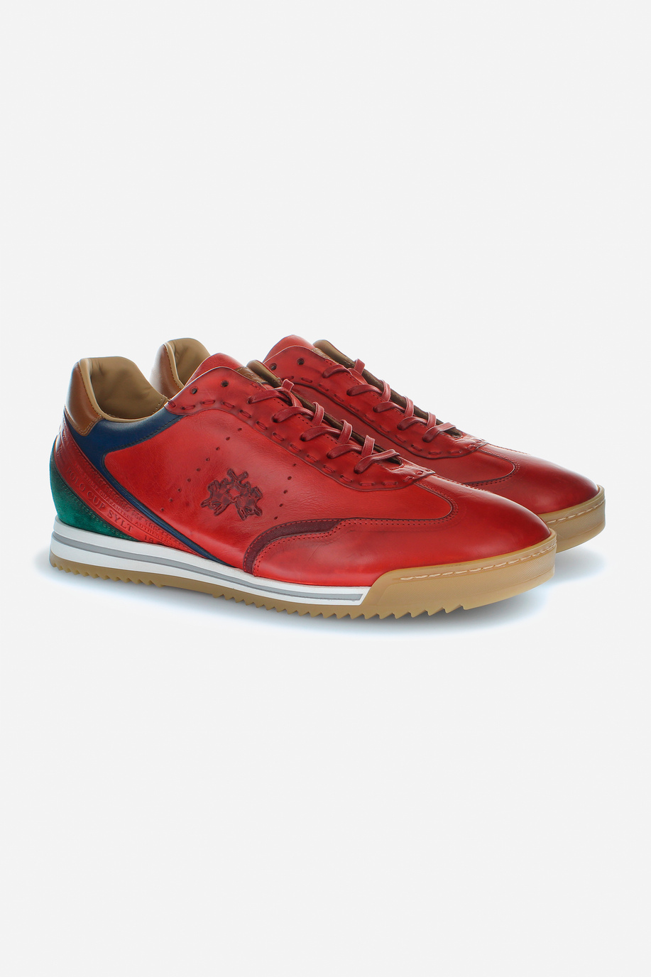Sneaker in pelle - Uomo | La Martina - Official Online Shop