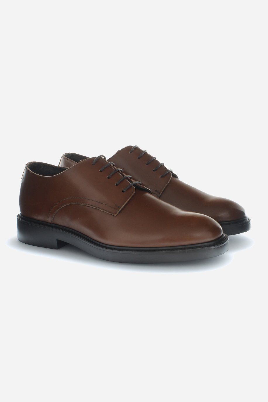 Leather derby shoes - Formal Shoes | La Martina - Official Online Shop