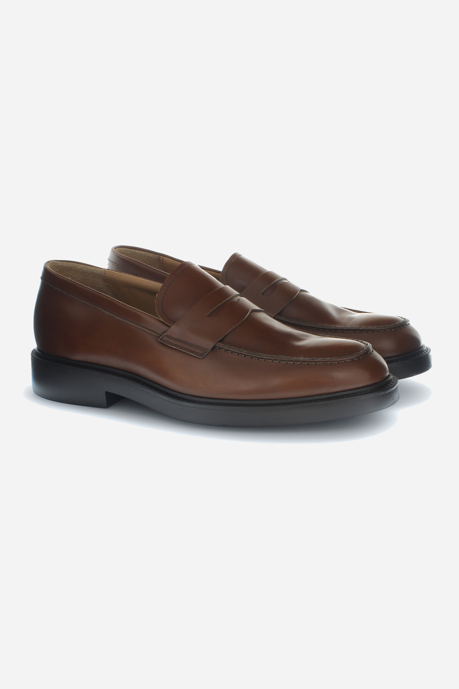 Leather moccasins - Formal Shoes | La Martina - Official Online Shop