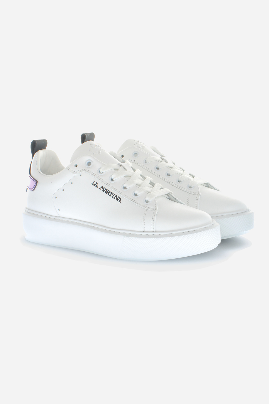 Leder-Sneaker - Damen schuhe | La Martina - Official Online Shop