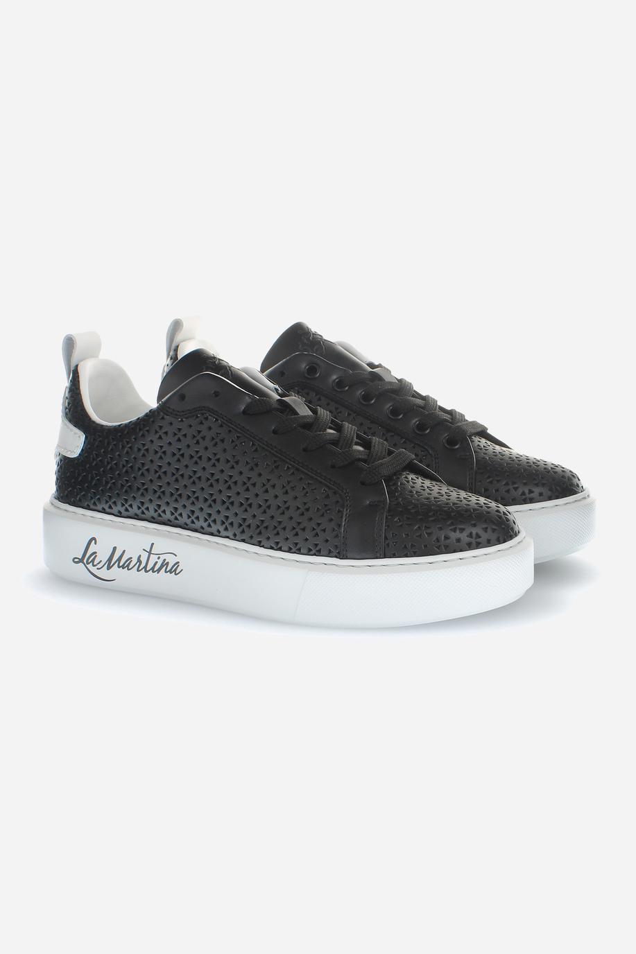 Sneaker in pelle - Donna | La Martina - Official Online Shop
