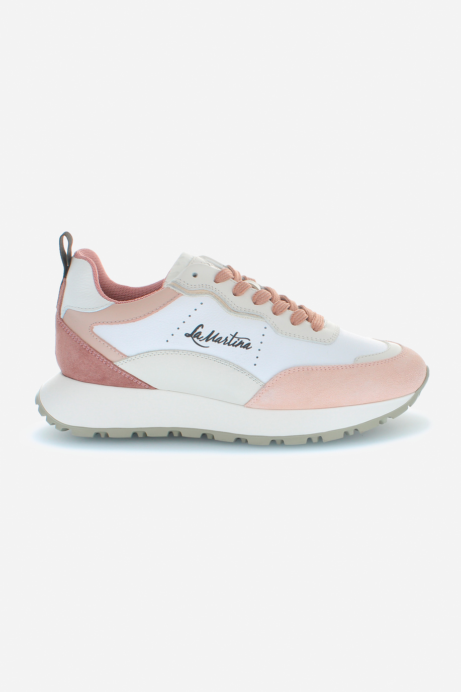 Leather trainers - Preview | La Martina - Official Online Shop