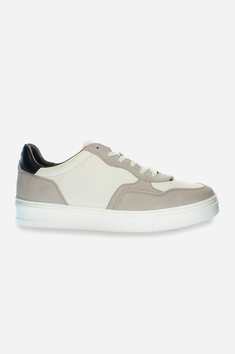 Men basket trainers in mixed suede-leather - Sneakers | La Martina - Official Online Shop