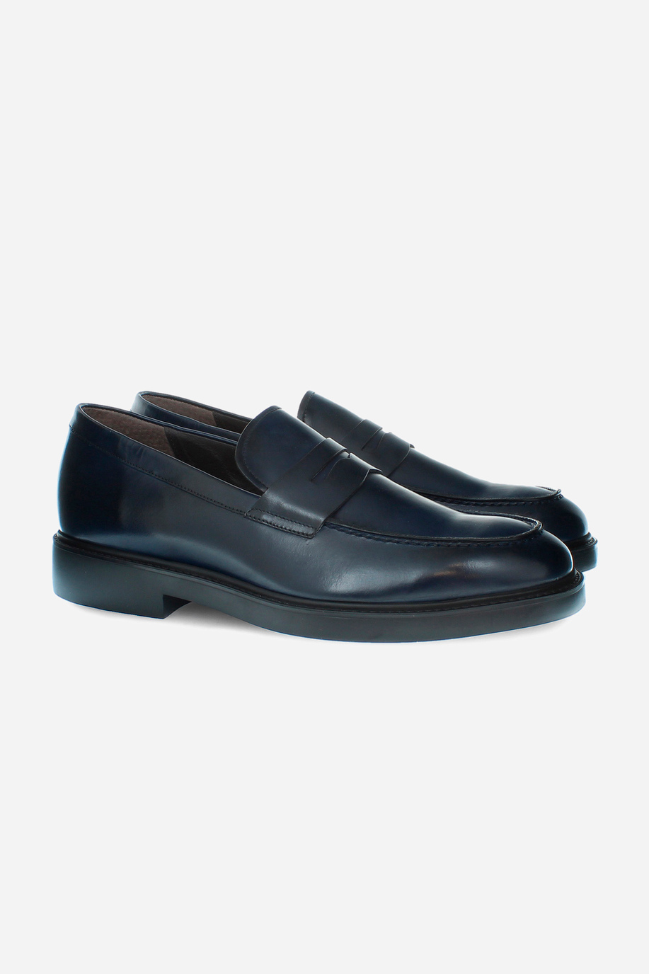 Mocassin collège homme en cuir de veau - Chaussures Formelles | La Martina - Official Online Shop
