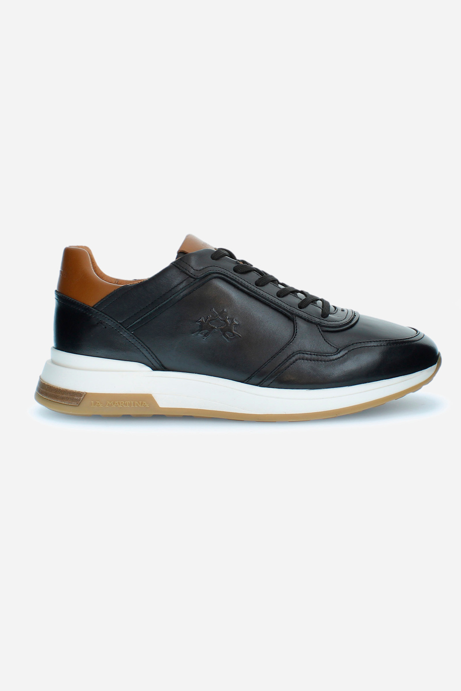 Men's trainers with raised sole - Man shoes | La Martina - Official Online Shop