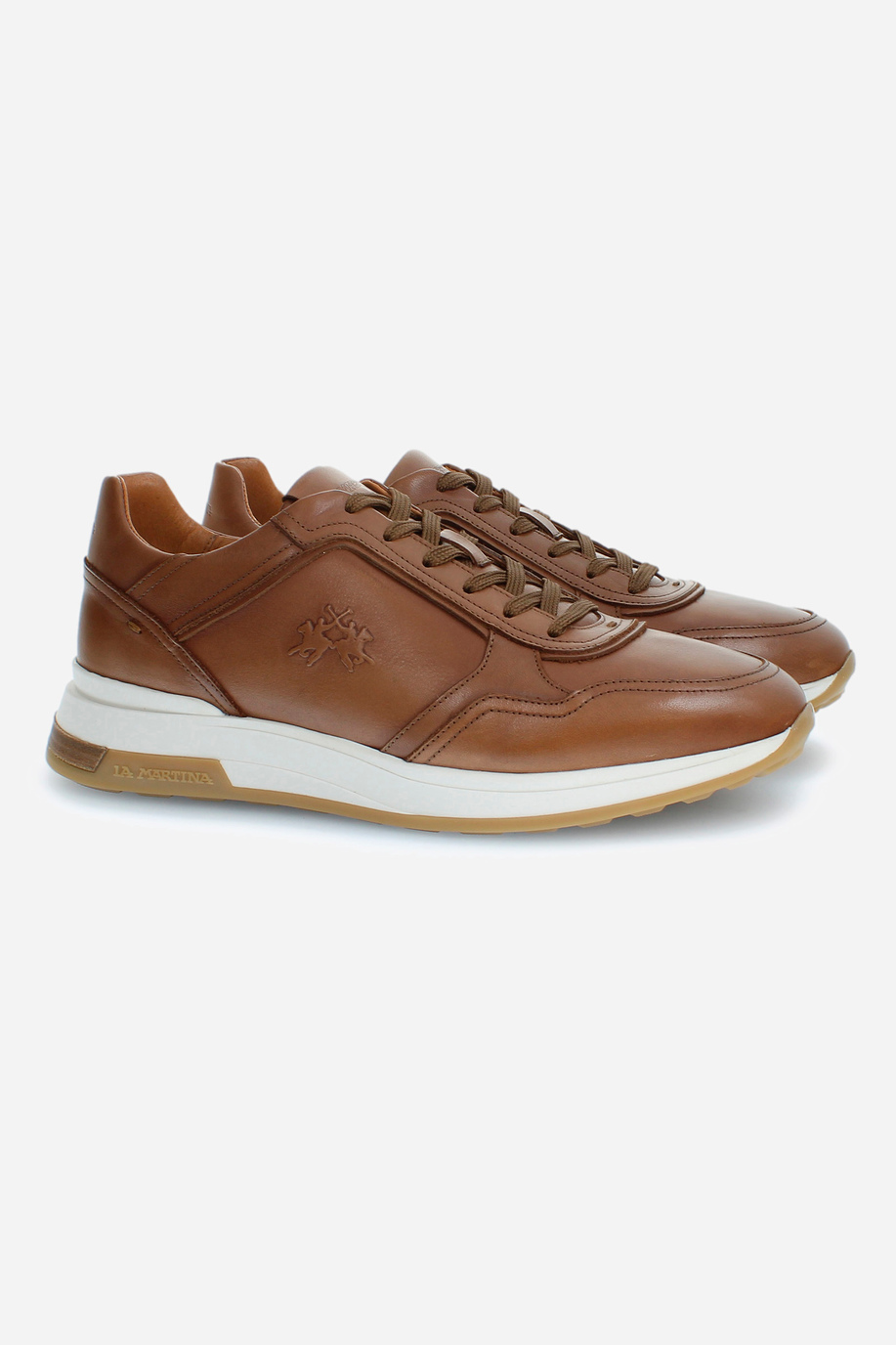 Men's trainers with raised sole - Shoes and Accessories | La Martina - Official Online Shop