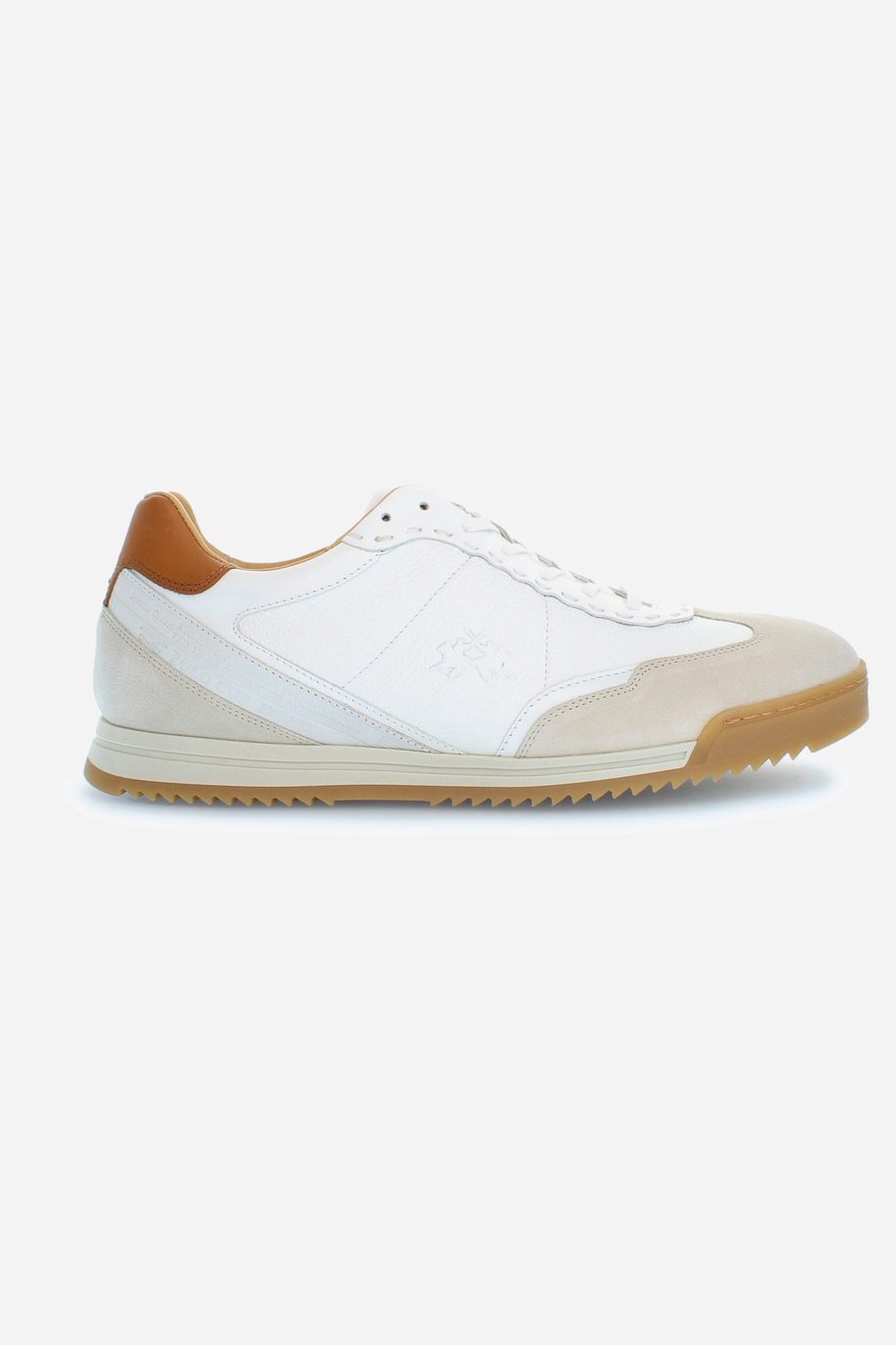 Classic men's trainers in leather - Shoes and Accessories | La Martina - Official Online Shop