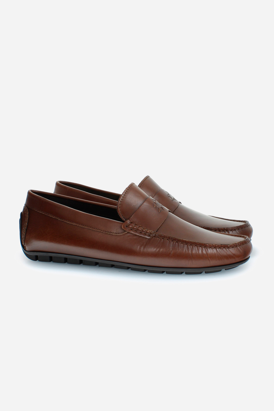 Mocassins pour homme en cuir - Chaussures | La Martina - Official Online Shop