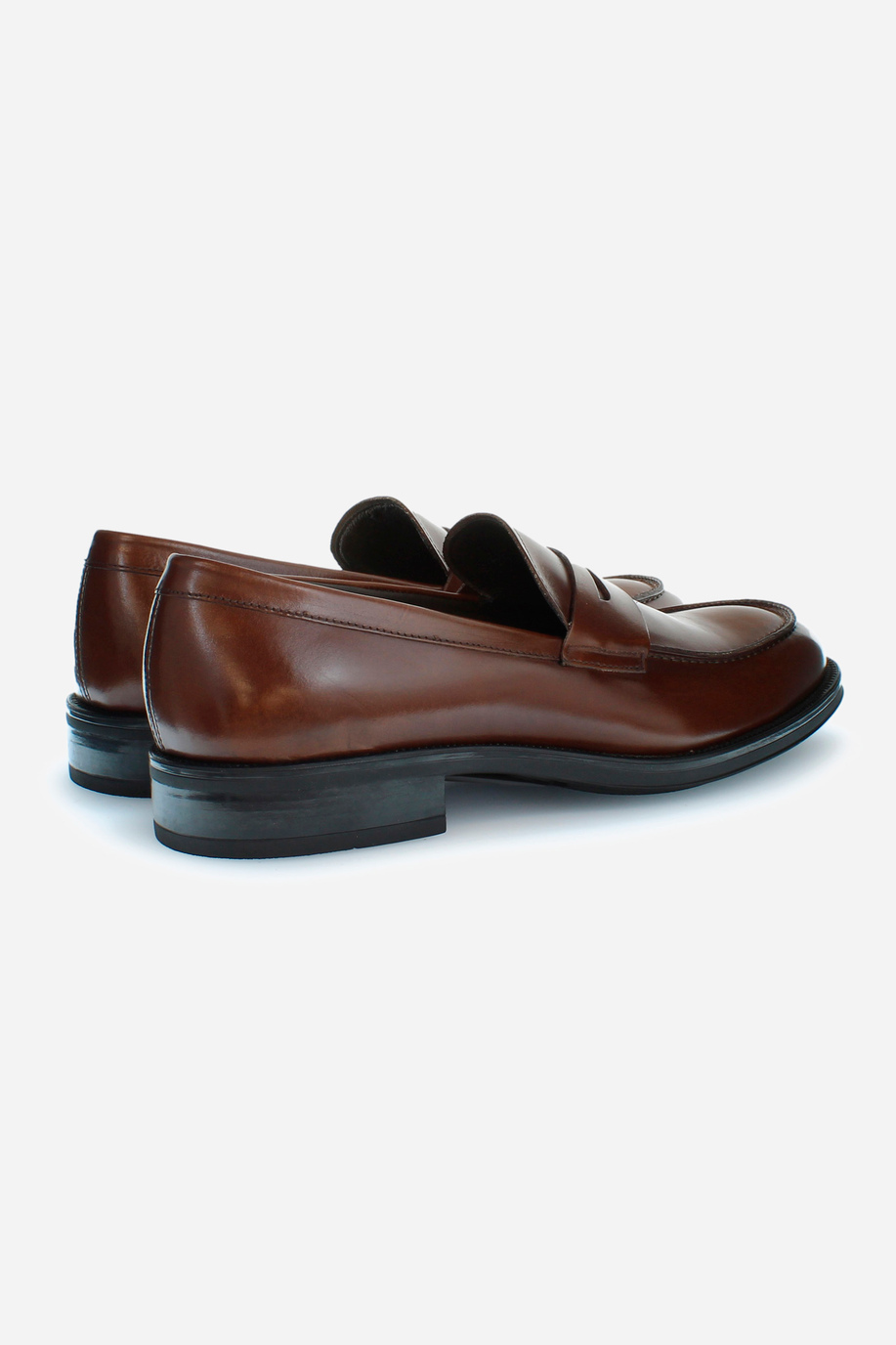Mocasín college de cuero para hombre - Zapatos de vestir | La Martina - Official Online Shop