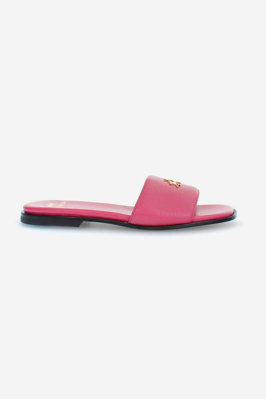 Sandalia para mujer de cuero - Zapatos | La Martina - Official Online Shop