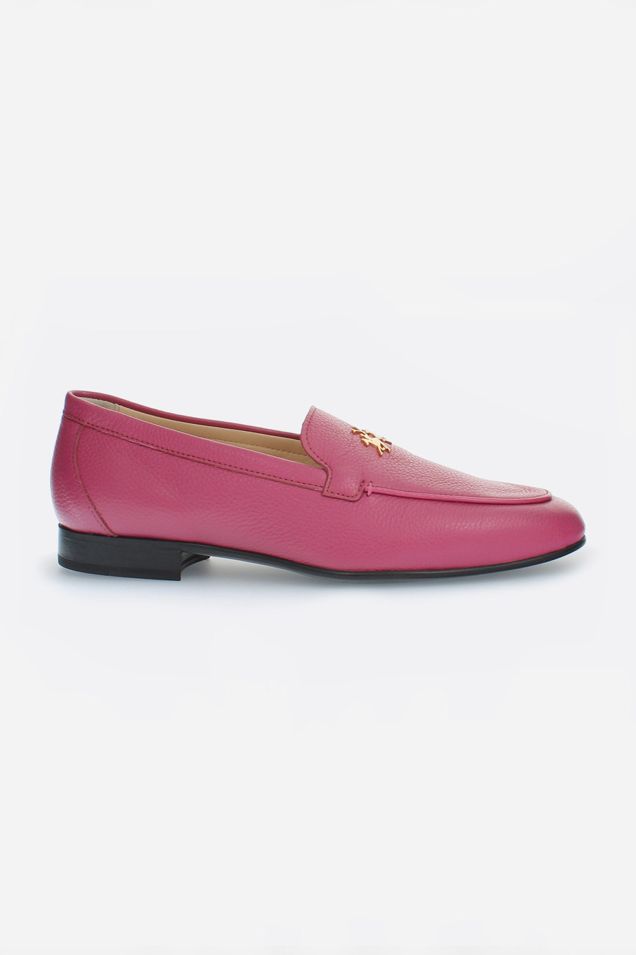 Mocassins pour femme en cuir - Chaussures | La Martina - Official Online Shop