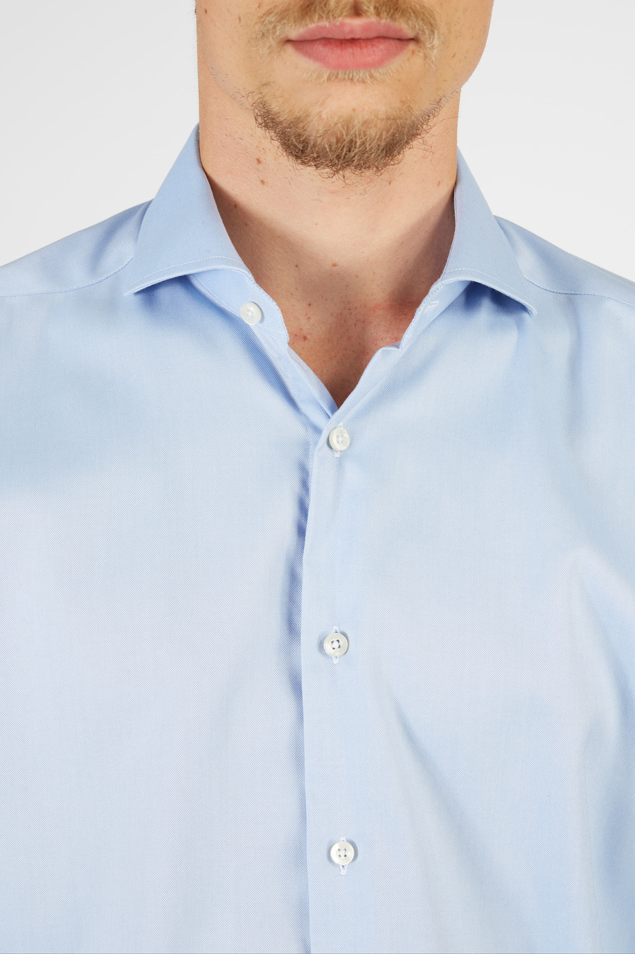 Camicia stile classico uomo in cotone maniche lunghe - Paternò - Look eleganti per lui | La Martina - Official Online Shop