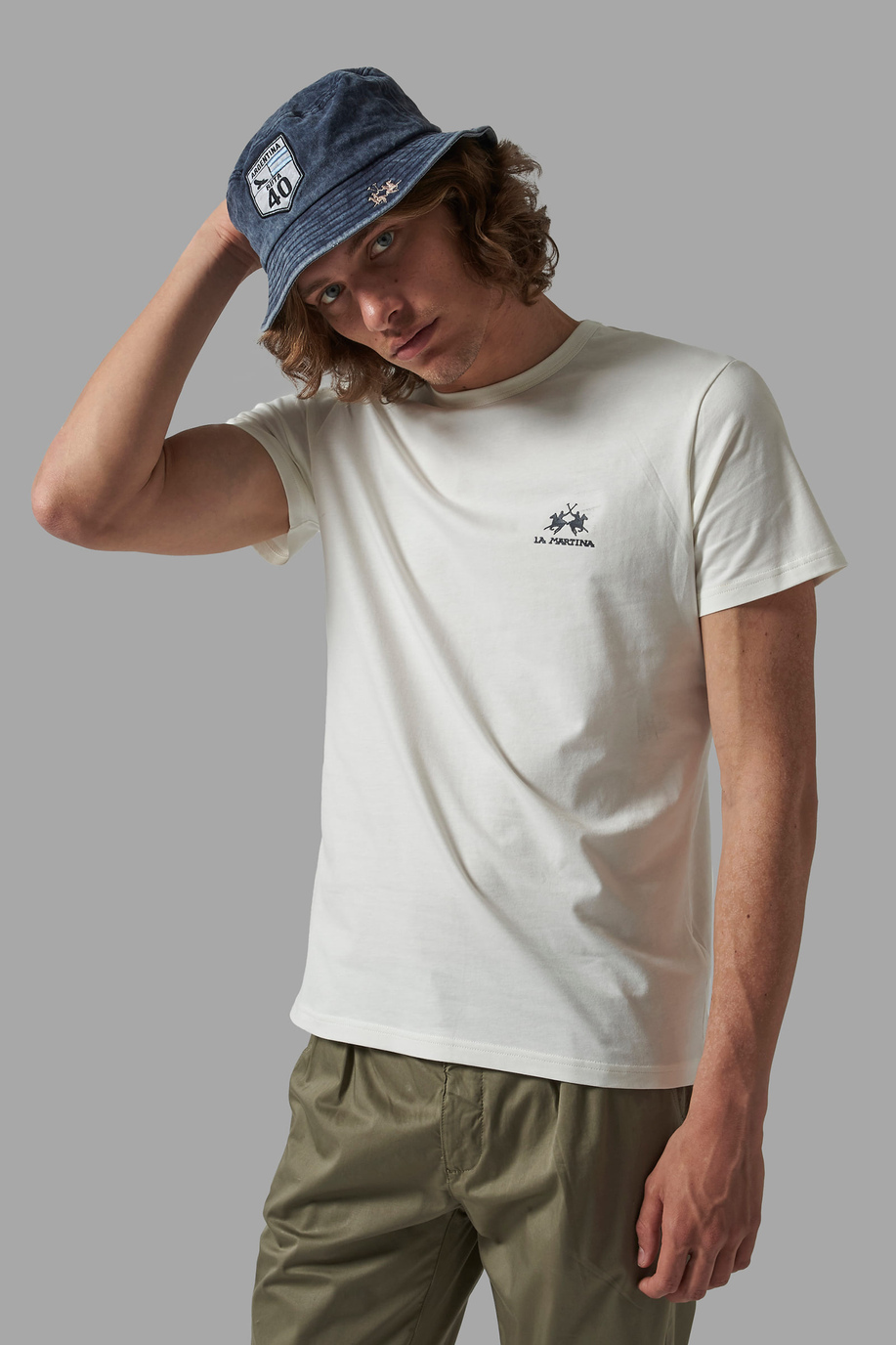 T-shirt homme coupe classique - carryover | La Martina - Official Online Shop