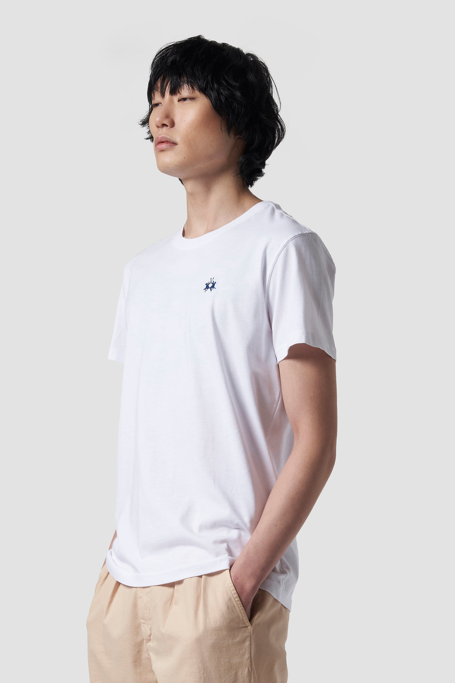 Herren-T-Shirt Regular Fit - Serge - T-Shirts | La Martina - Official Online Shop