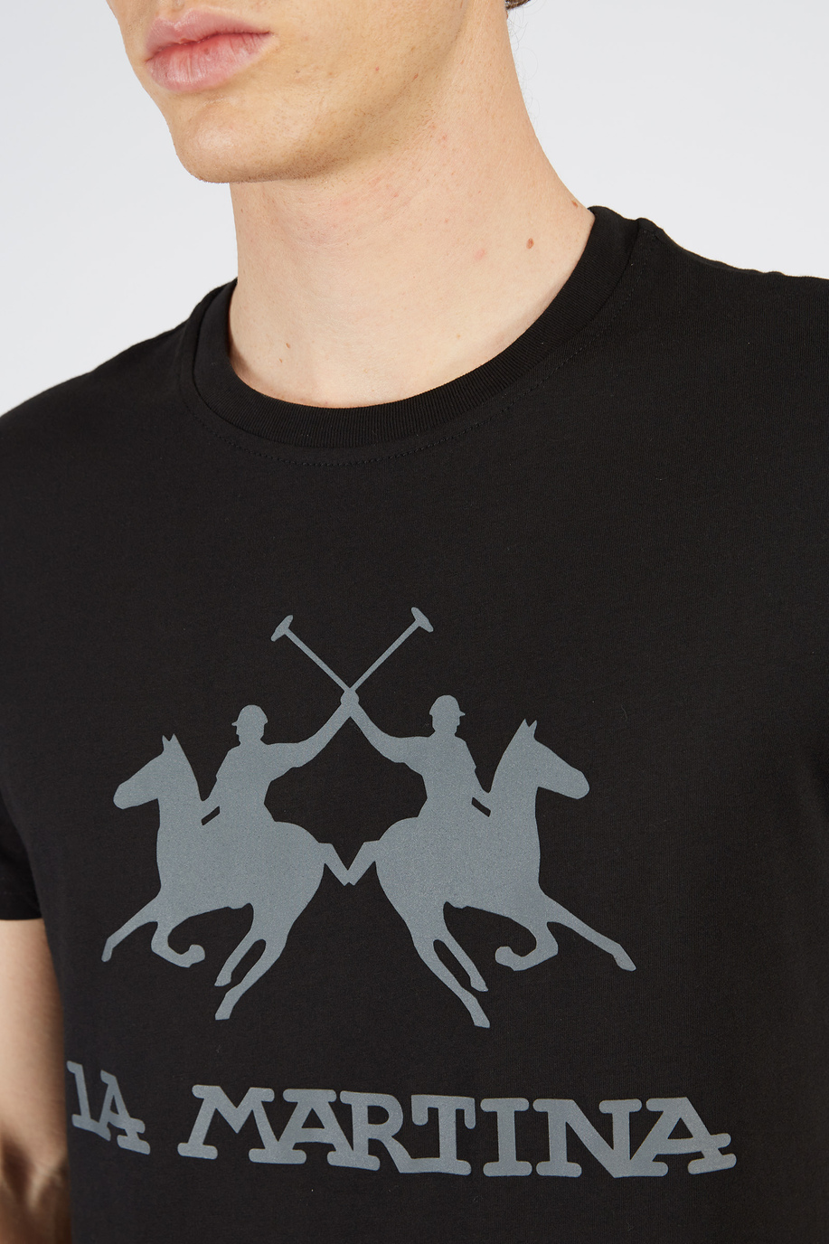 T-shirt homme Regular Fit - Cadeaux avec monogramme pour lui | La Martina - Official Online Shop