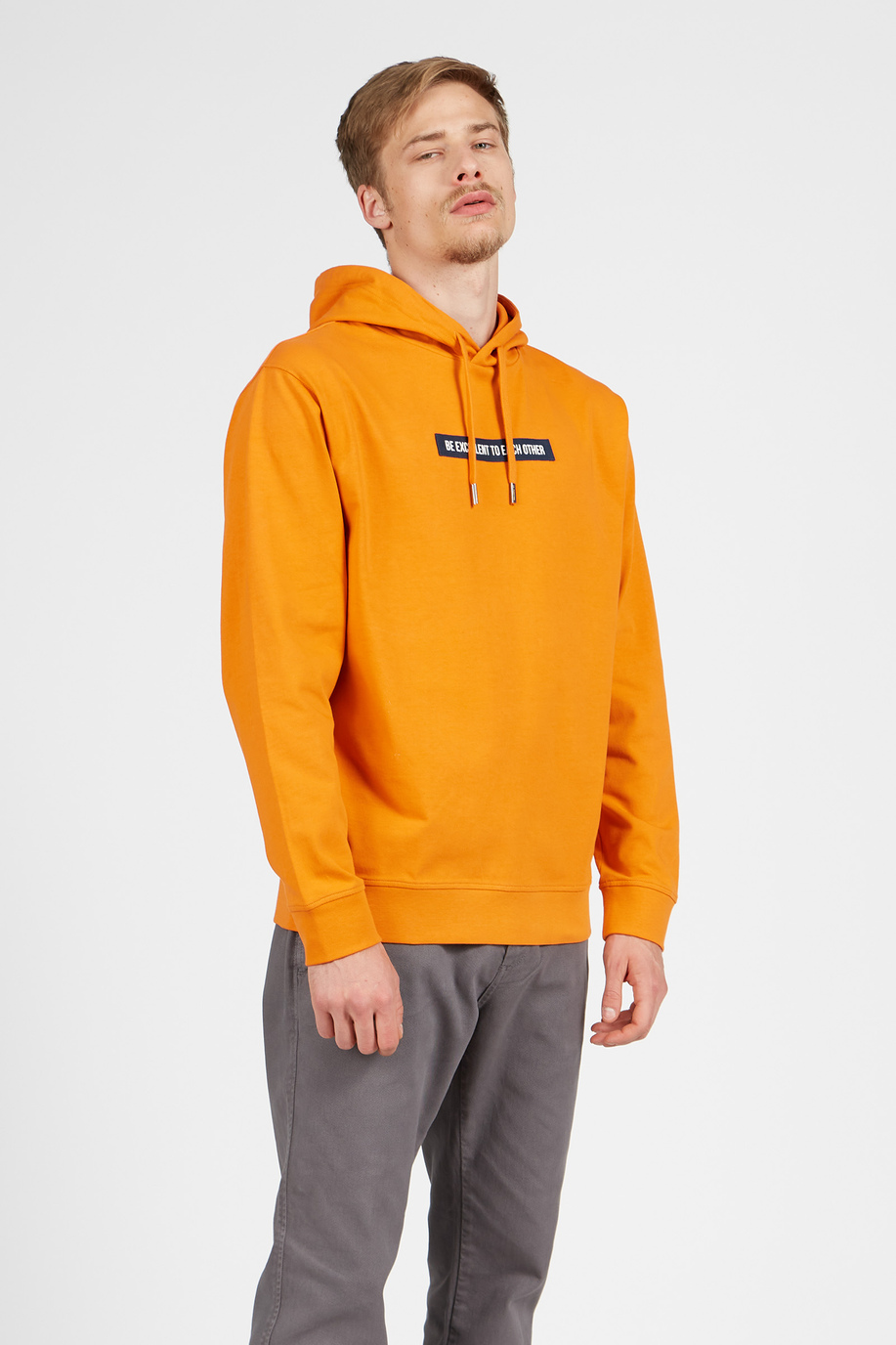 Langärmeliges Sweatshirt für Herren aus Baumwolle Oversized-Modell - LMRTN | La Martina - Official Online Shop
