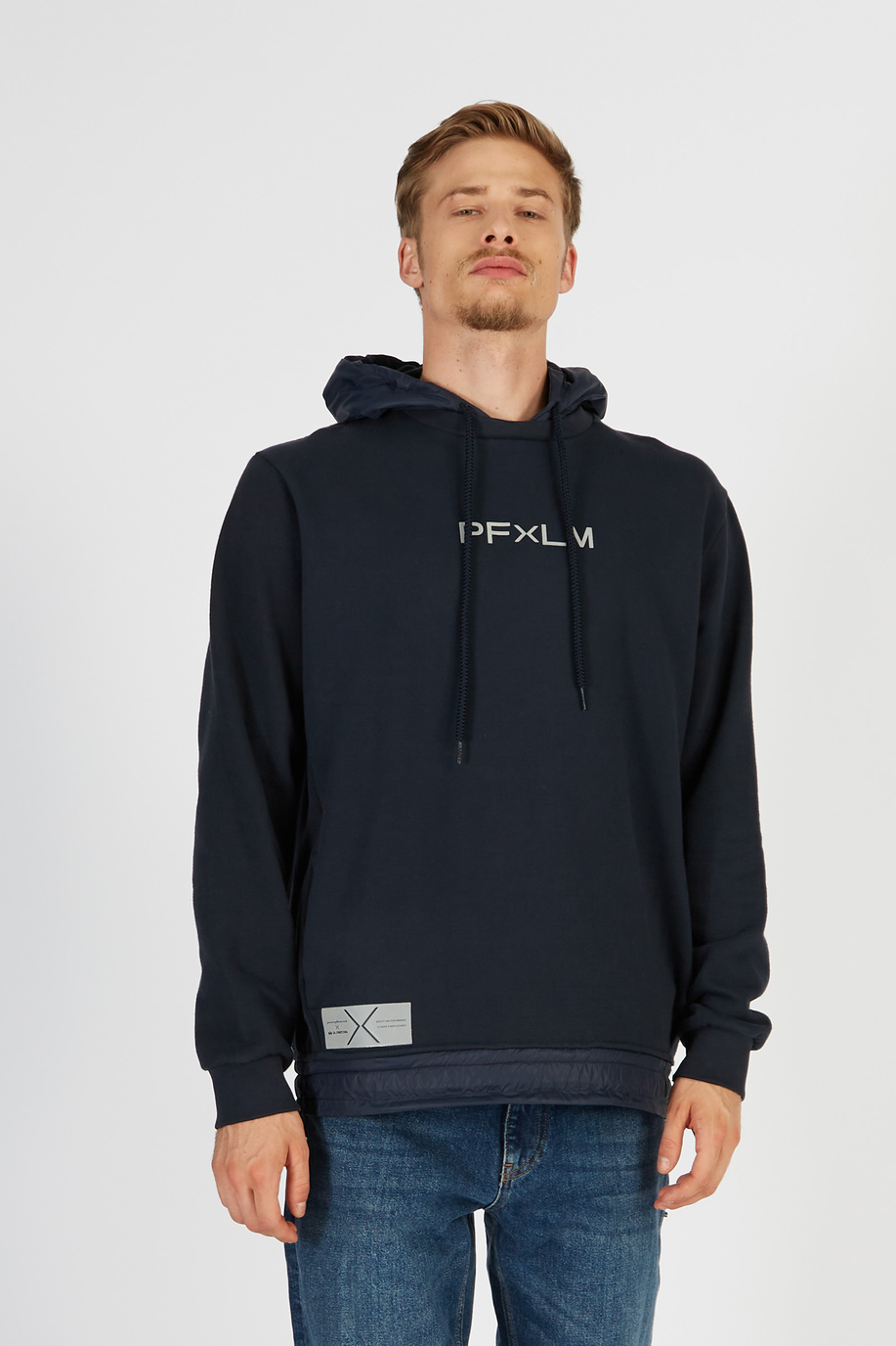 Pininfarina men’s sweatshirt with hood in regular fit cotton - Pininfarina X La Martina | La Martina - Official Online Shop
