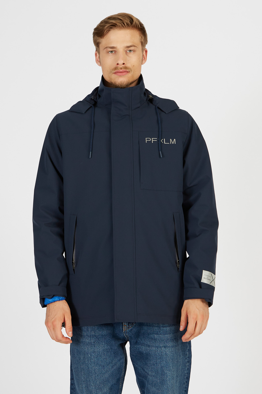 Pininfarina men’s long-sleeved jacket in 100% regular fit cotton - Men | La Martina - Official Online Shop