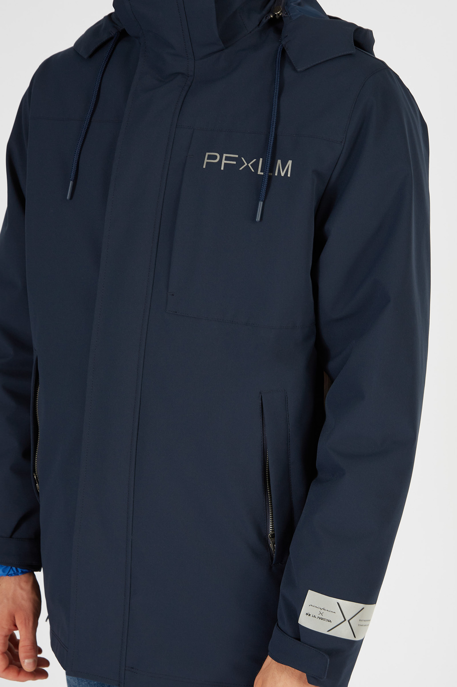 Pininfarina men’s long-sleeved jacket in 100% regular fit cotton - Men | La Martina - Official Online Shop