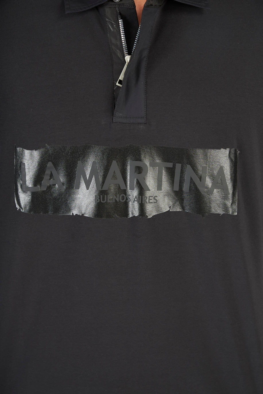 Men’s Jet Set Polo Shirt with Long Sleeves in regular fit stretch cotton - Jet Set | La Martina - Official Online Shop