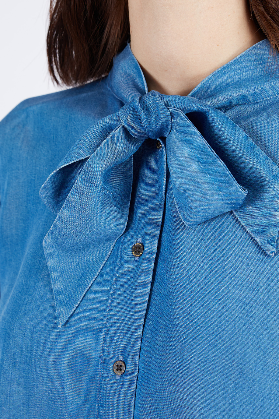 Chemise femme Argentina à manches longues lyocell - Capsule | La Martina - Official Online Shop