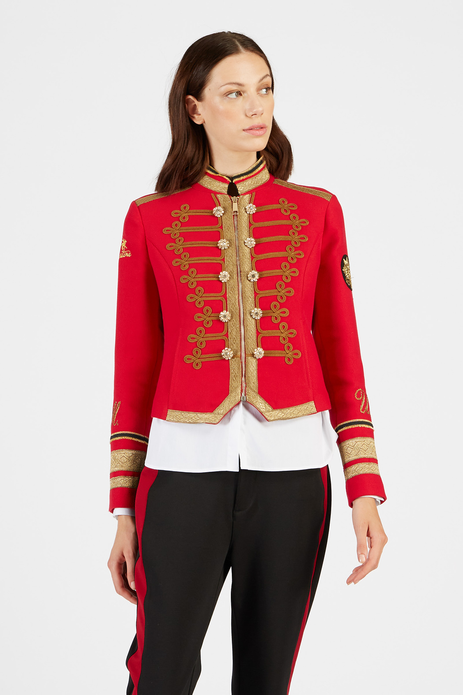 Damen Regular Fit einreihige Blazer Guards Jacke - Eleganter Look für sie | La Martina - Official Online Shop