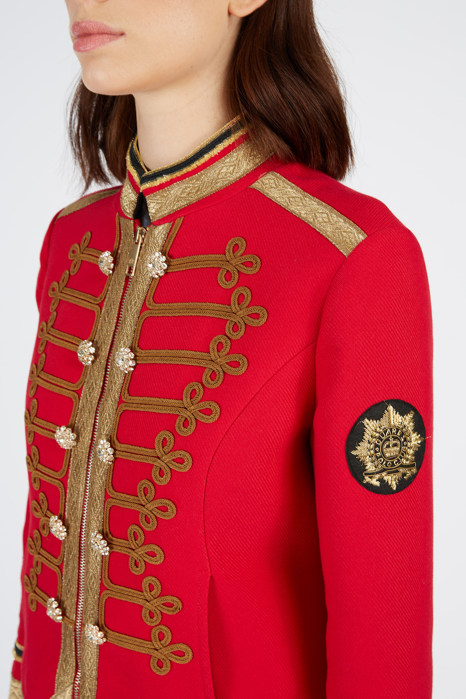 Damen Regular Fit einreihige Blazer Guards Jacke - Party-Saison für sie | La Martina - Official Online Shop