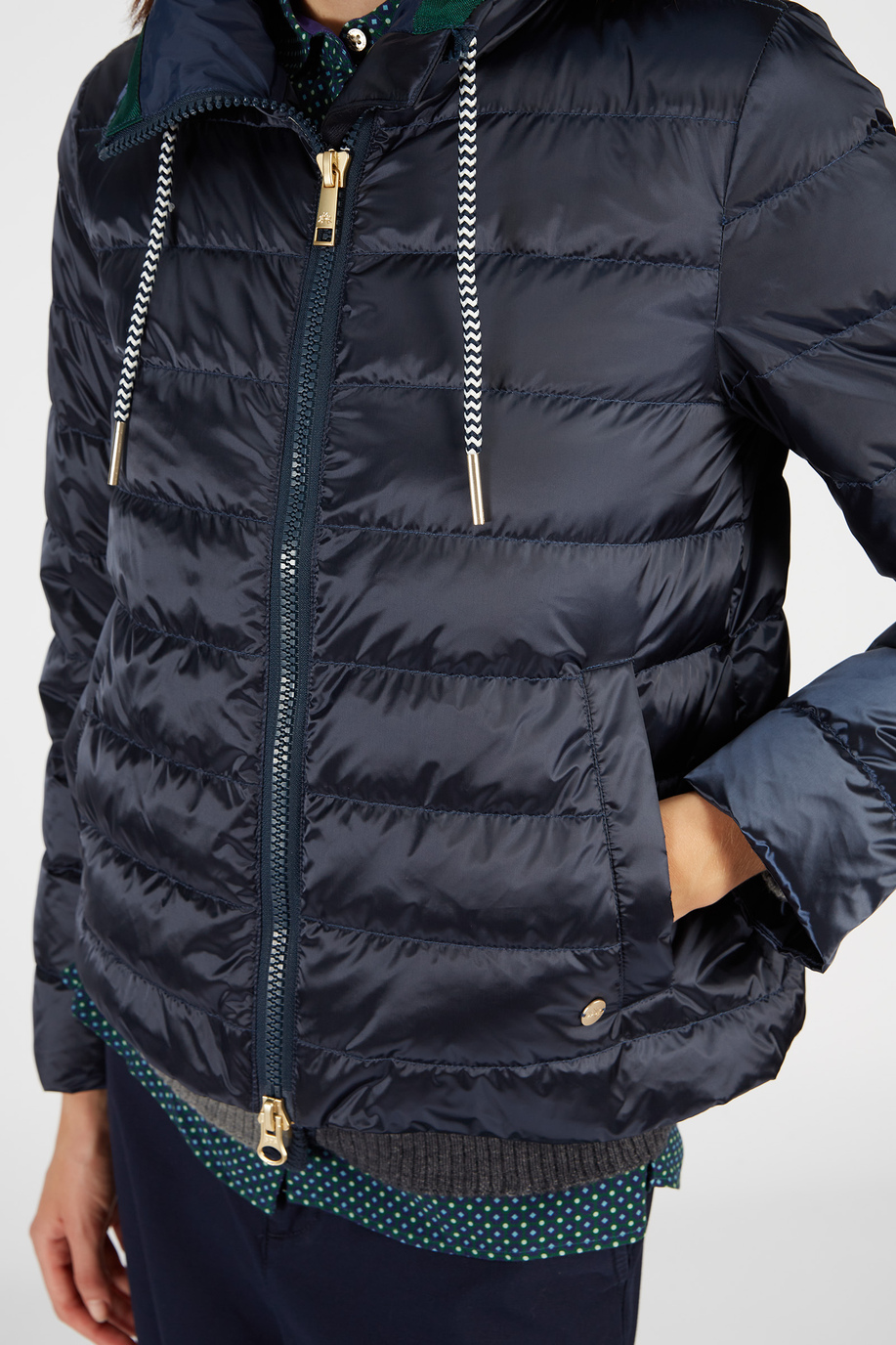 Down jacket shiny effect | La Martina - Official Online Shop