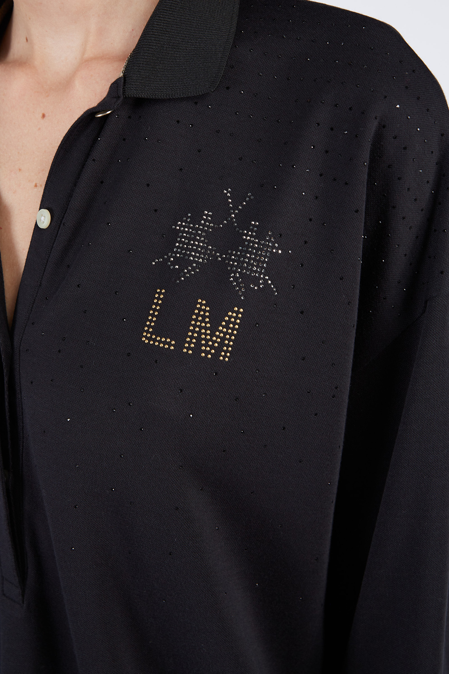 Regular fit polo shirt with long sleeves - Monogrammed gifts for her | La Martina - Official Online Shop