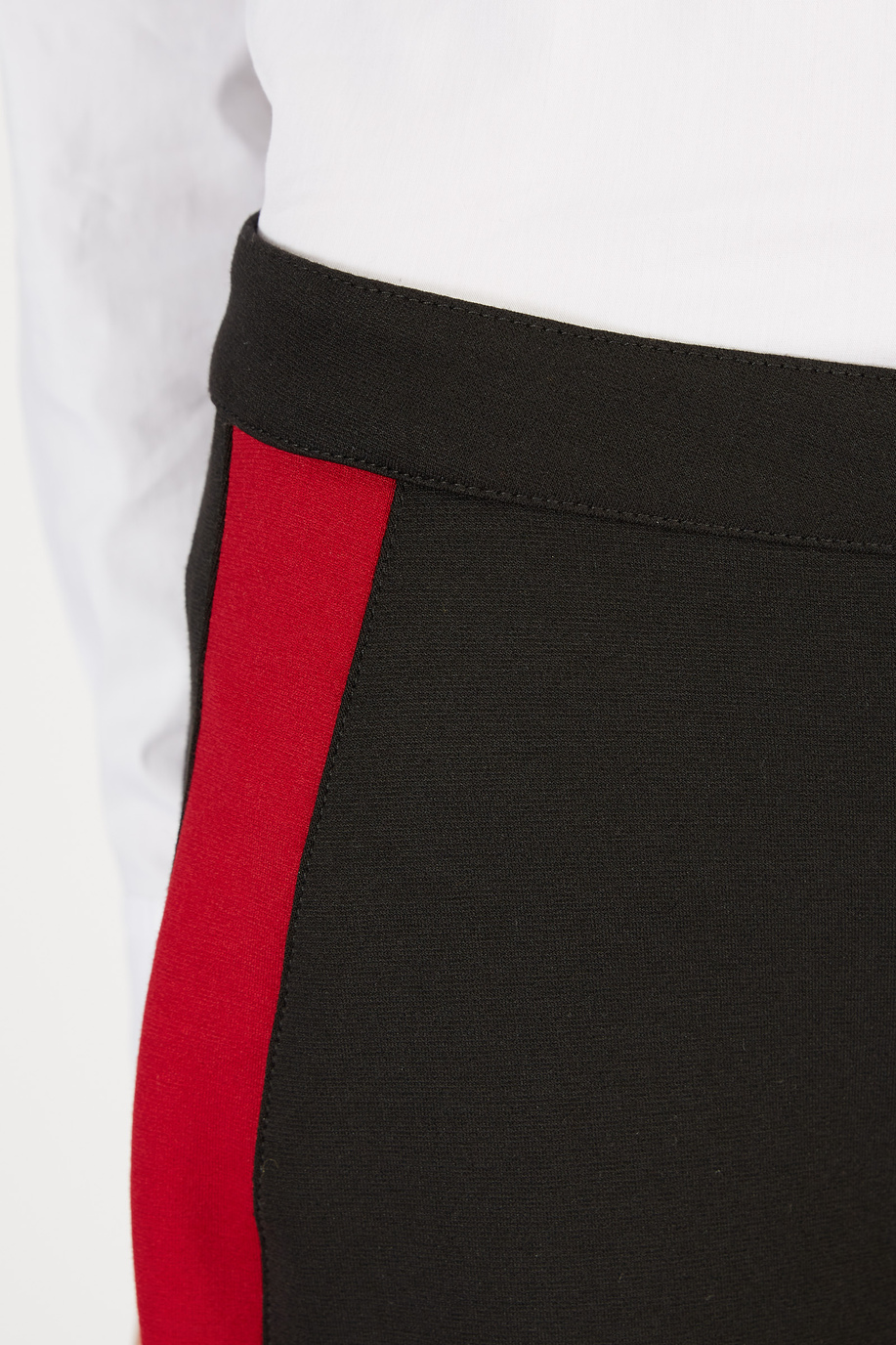 Pantalone da donna a vita alta con fondo stretto - Pantaloni | La Martina - Official Online Shop