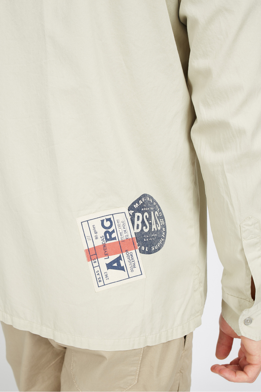 Regular Fit Herrenhemd aus Baumwolle mit langen Ärmeln - Vivek - Leyendas del Polo | La Martina - Official Online Shop