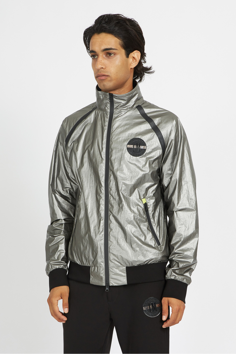 Men's regular fit zip up long sleeve jacket - Veliko - Outerwear | La Martina - Official Online Shop