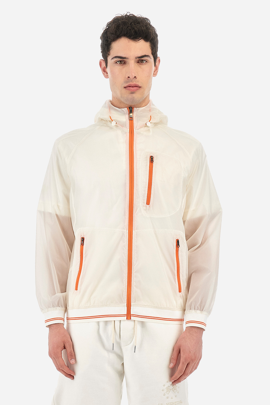 Regular fit solid color bomber jacket for men - Velichko - Outerwear | La Martina - Official Online Shop