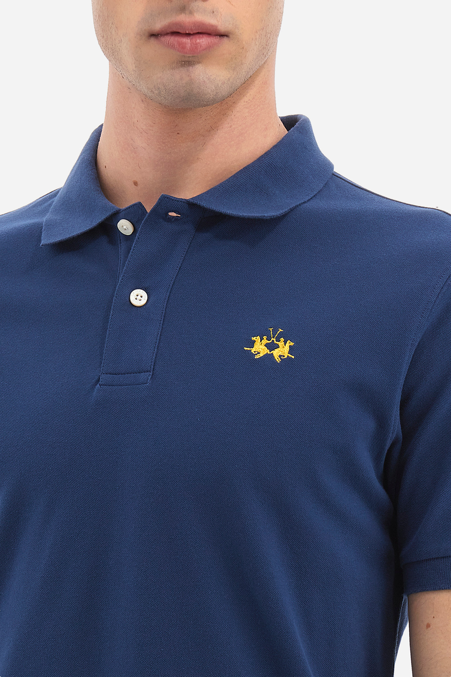 Herren-Poloshirt mit kurzen Ärmeln slim fit  -  Ray - Poloshirts | La Martina - Official Online Shop