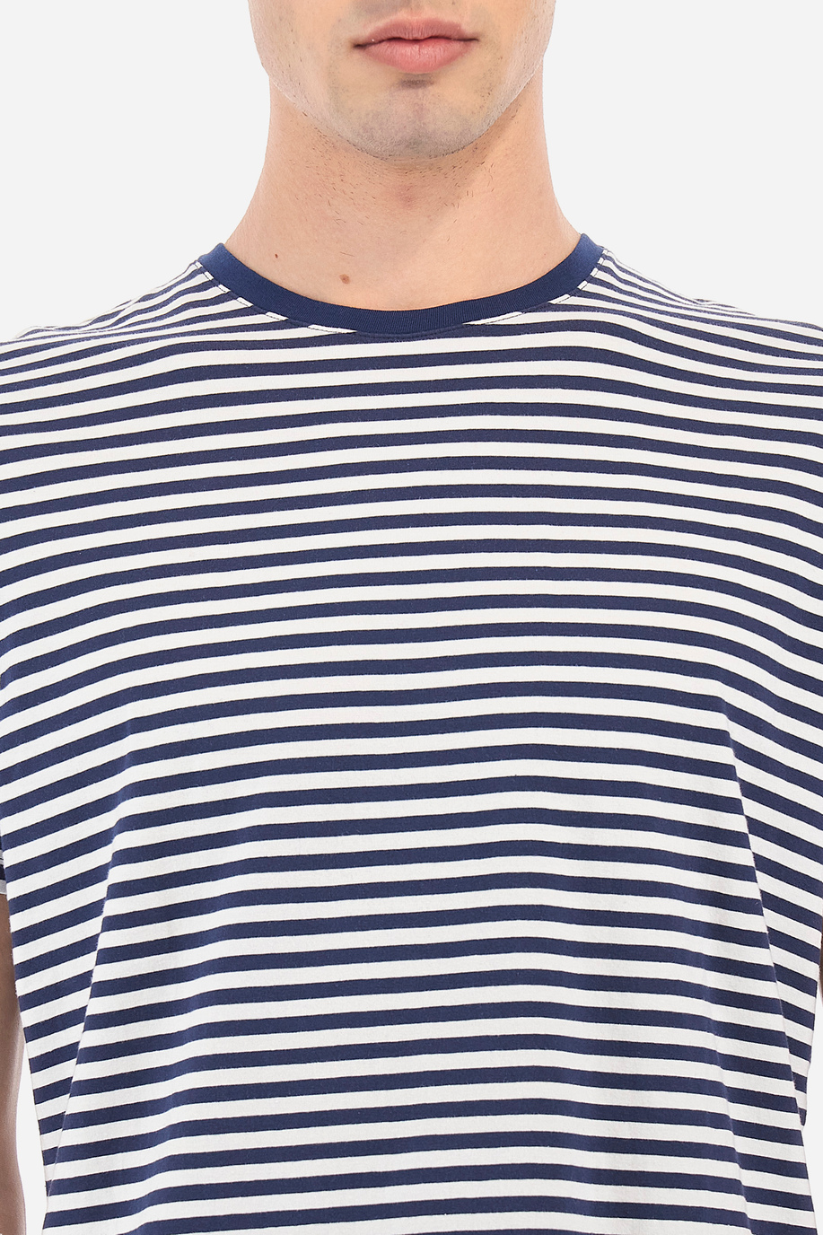 Men's 100% cotton regular fit short-sleeved T-shirt - Vigidis - SALE | La Martina - Official Online Shop