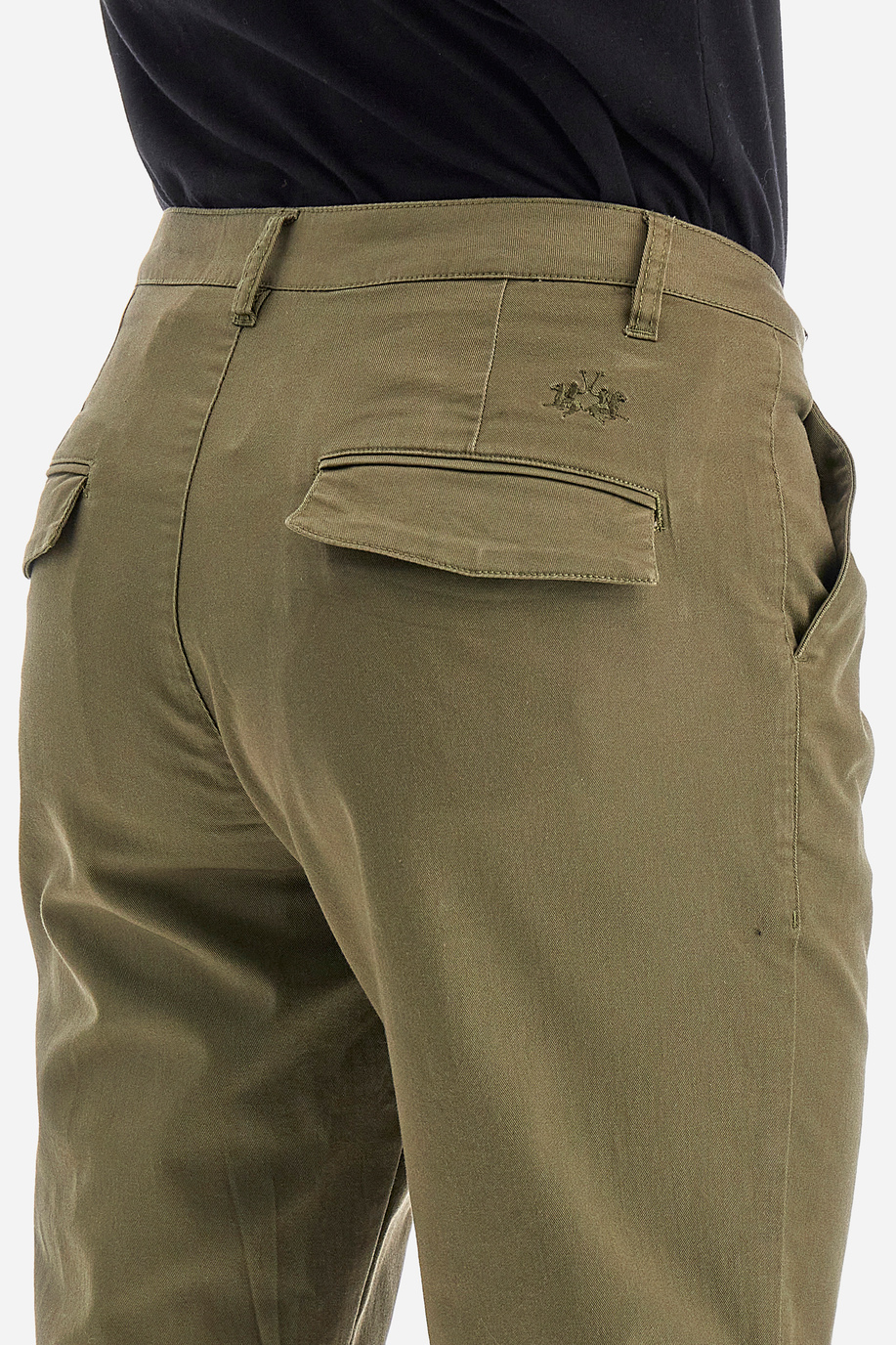 5-Pocket-Herren-Chinohose aus elastischer Baumwolle slim fit  -  Siard - Hosen | La Martina - Official Online Shop