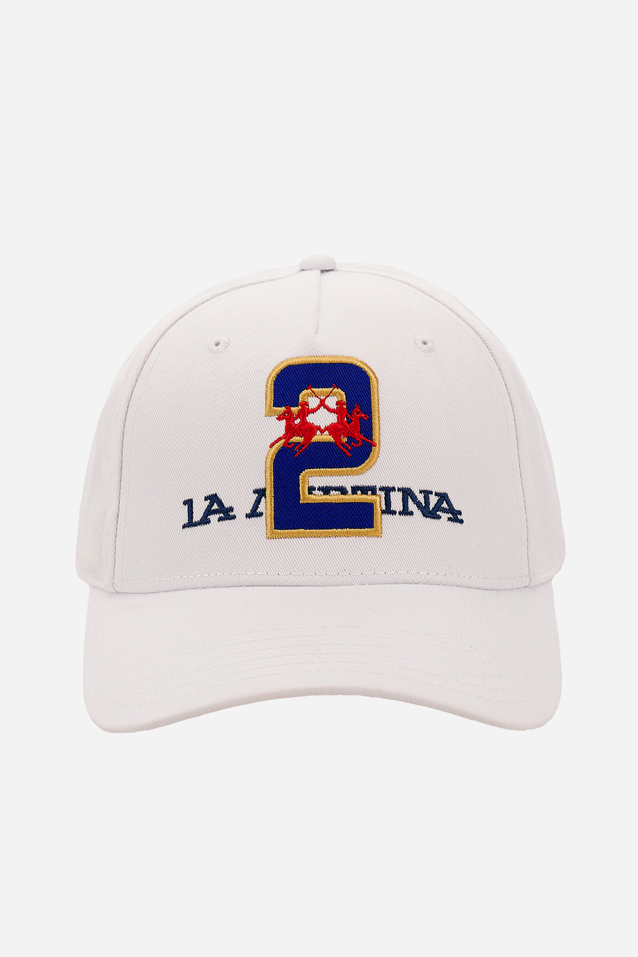 Casquette style baseball 100% coton - Verde - Chapeaux | La Martina - Official Online Shop