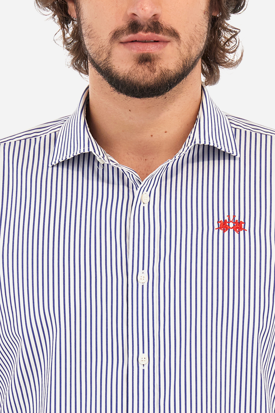 Man shirt in regular fit - Innocent - test 2 | La Martina - Official Online Shop