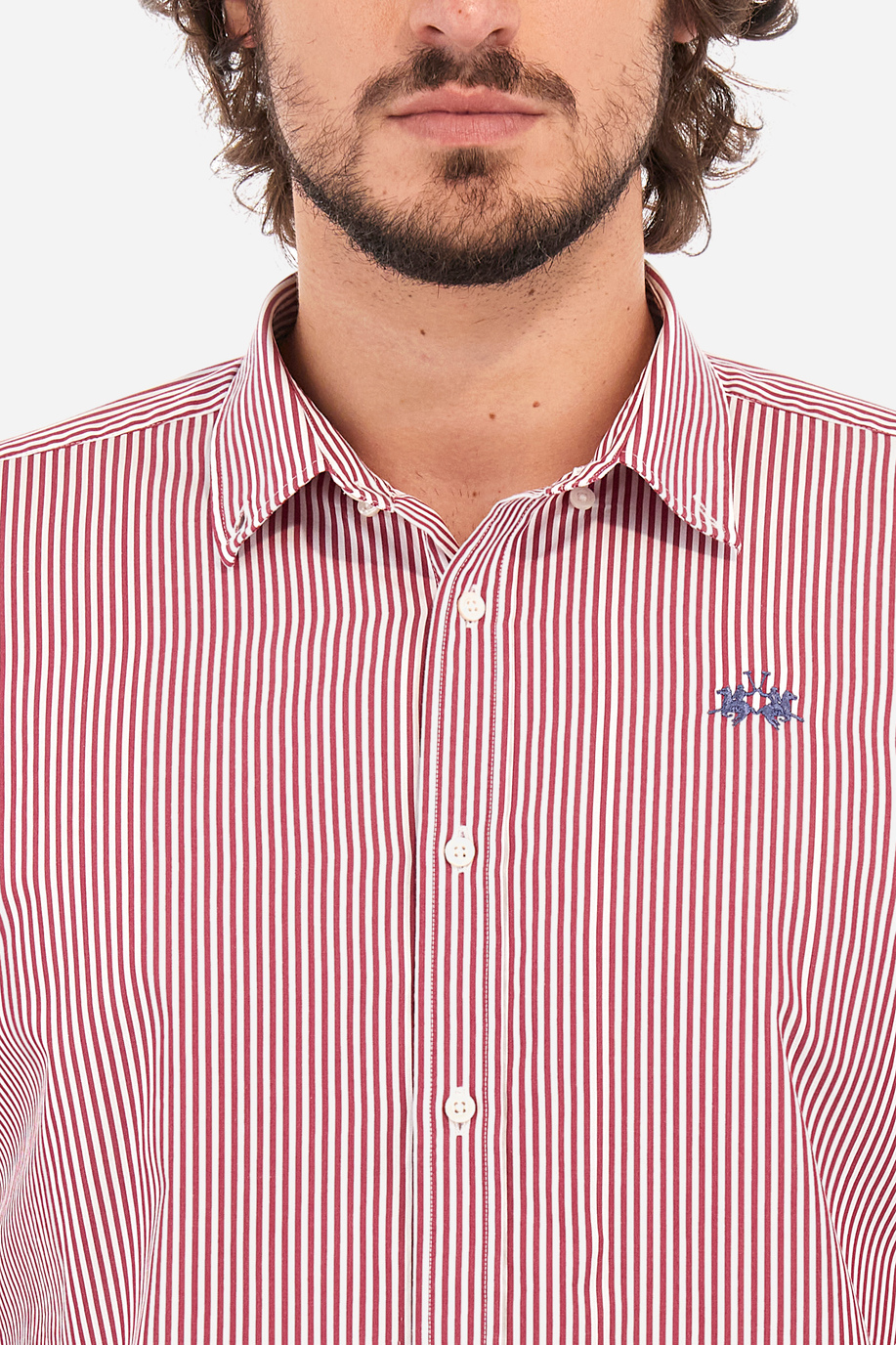 Man shirt in regular fit - Rodolfo - XLarge sizes | La Martina - Official Online Shop