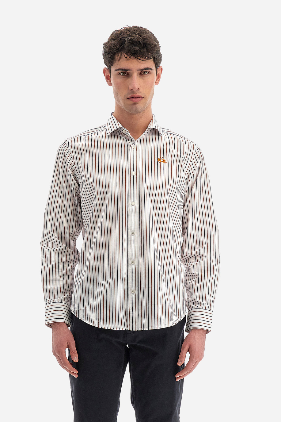 Man shirt in regular fit - Innocent - Gifts under CHF 150 for him | La Martina - Official Online Shop