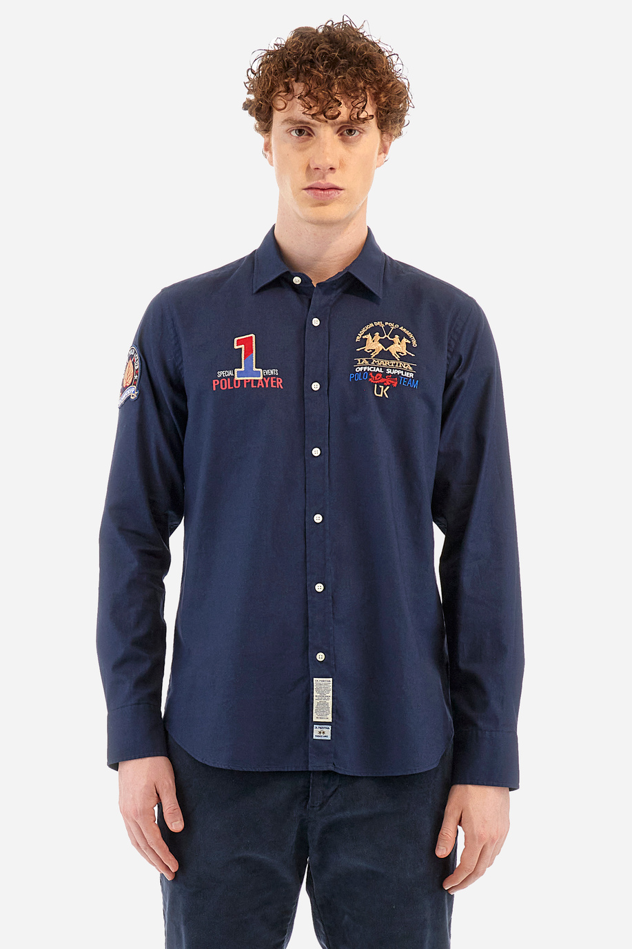 Man shirt in regular fit - Wallace - Shirts | La Martina - Official Online Shop