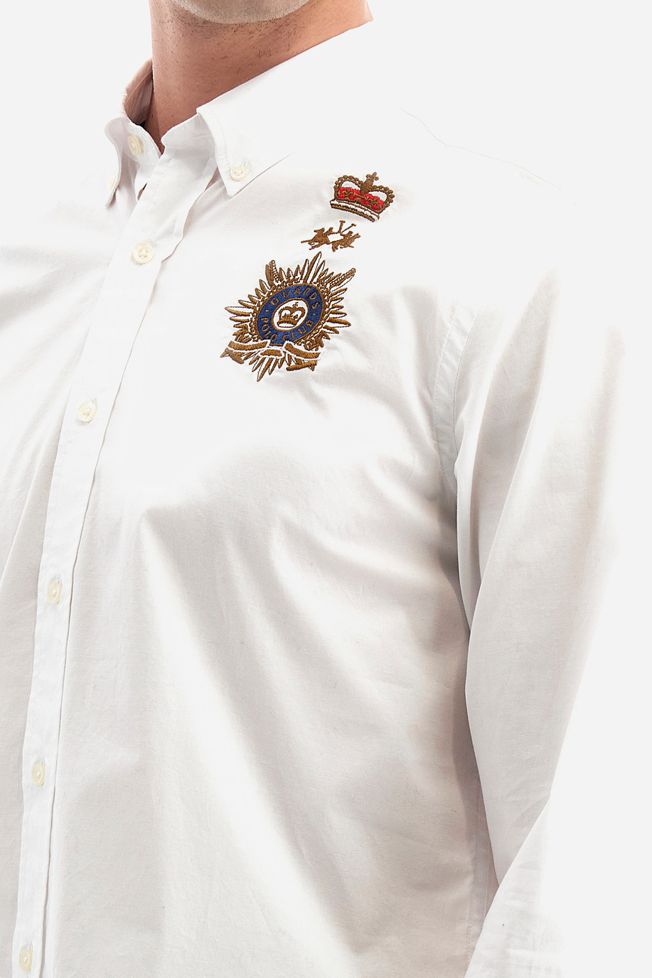 Man shirt in regular fit - Waylen - Guards - England | La Martina - Official Online Shop