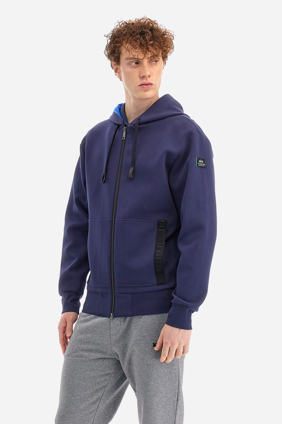 Men's comfort fit sweatshirt - Woodson - Apparel | La Martina - Official Online Shop
