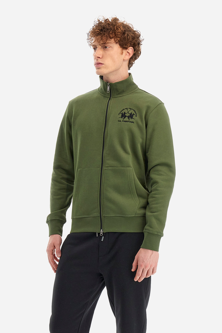 Men's regular fit sweatshirt - Welford - Sweatshirts | La Martina - Official Online Shop